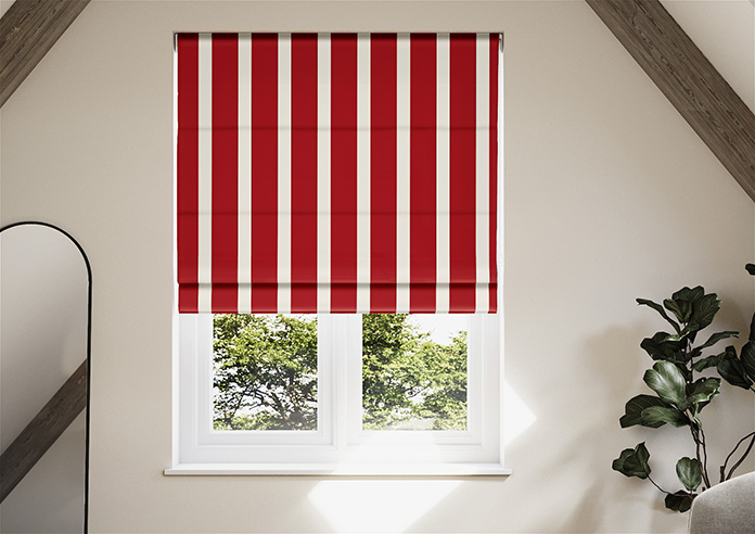 The British Stripe Co. Henry, London No.1 - Twist&Fit Roman Blind - Image 3